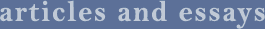 articles and essays